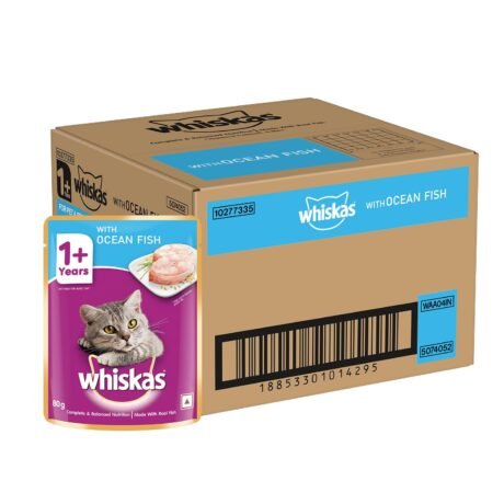 WHISKAS ADULT OCEAN FISH CAT FOOD