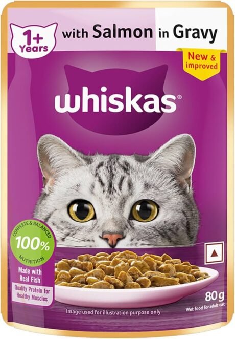 WHISKAS SALMON ADULT CAT FOOD