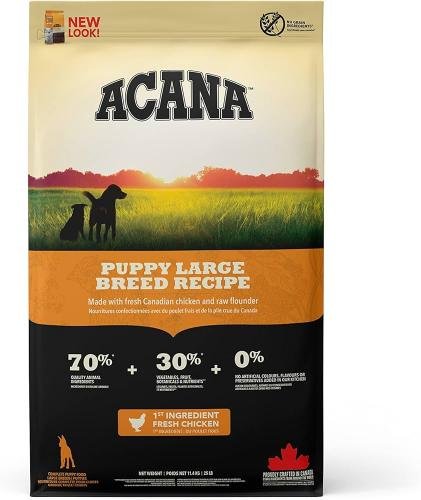 ACANA PUPPY LARGE BREED FOR LARGE AND GIANT BREED PUPPIES DOG FOOD