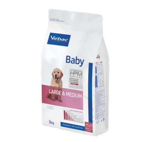 VIRBAC BABY LARGE & MEDIUM PUPPY DOG FOOD
