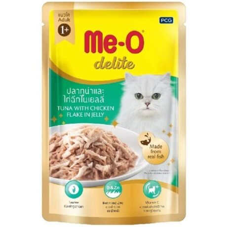 MEO DELIGHT TUNA CHICKEN FLAKE IN GRAVY