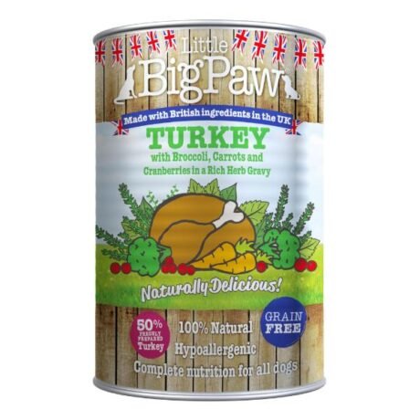 LITTLE BIG PAW TURKEY DOG CAN WET FOOD