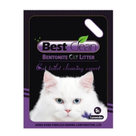 BEST CLEAN BENTONITE CAT LITTER LAVENDER FRAGNANCE