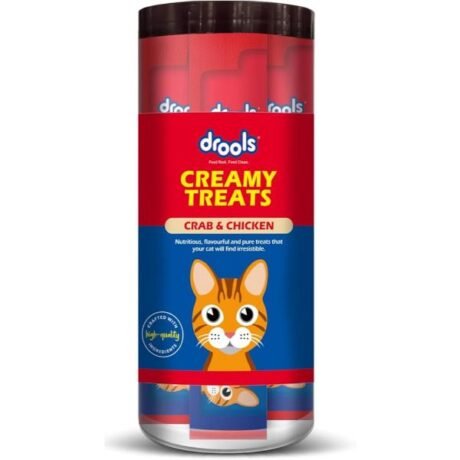DROOLS CREAMY TREATS FOR CATS CRAB & CHICKEN