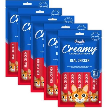 DROOLS CREAMY TREATS REAL CHICKEN CAT TREATS