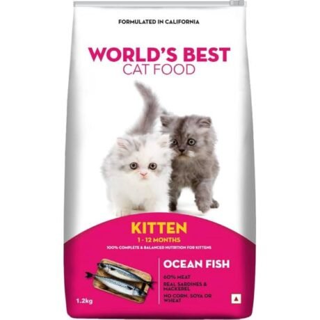 WORLD'S BEST KITTEN OCEAN FISH CAT DRY FOOD