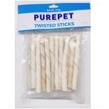 PUREPET TWISTED STICKS DOG TREATS