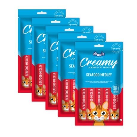 DROOLS CREAMY TREAT SEAFOOD CAT TREATS