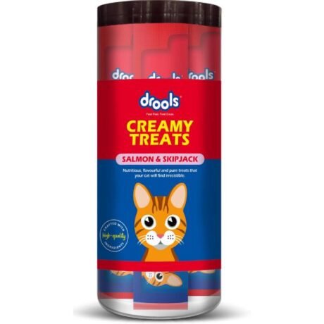 DROOLS CREAMY TREATS SALMON & SKIPJACK