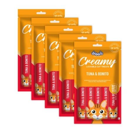 DROOLS CREAMY TREATS TUNA & BONITO CREAMY TREATS
