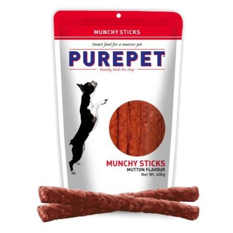 PUREPET MUNCY STICKS MUTTON FLAVOUR