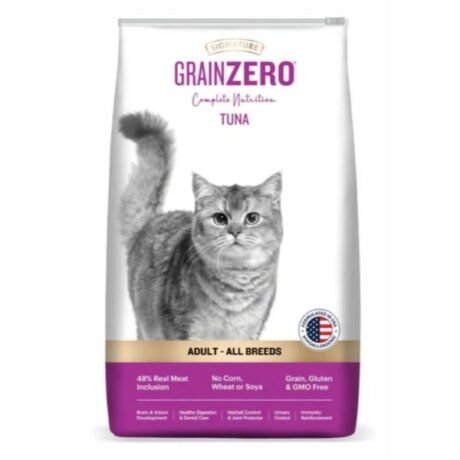 SIGNATURE GRAIN ZERO TUNA CAT ADULT ALL BREEDS