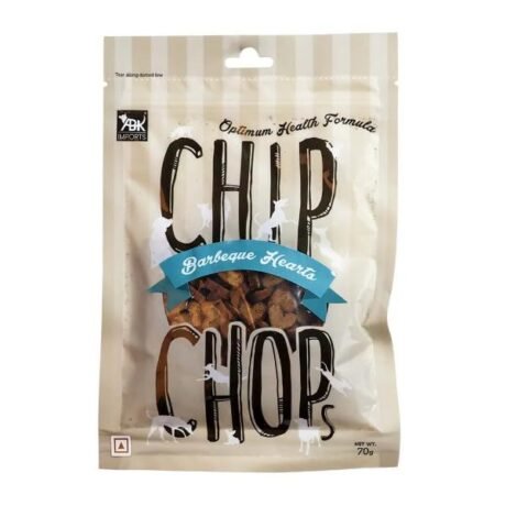 CHIP CHOPS BARBEQUE HEARTS DOG TREATS