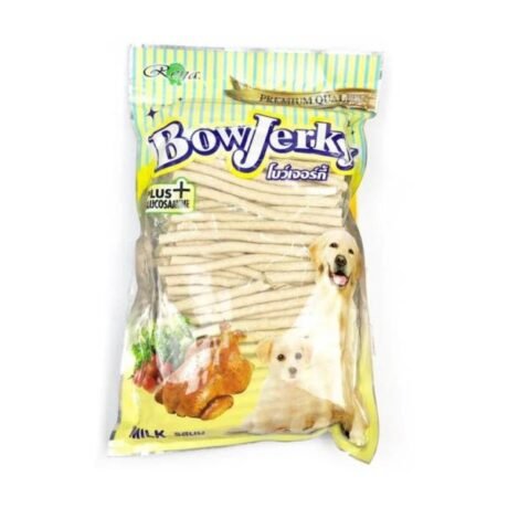 BOW JERKY MILKY JERKY STICKS DOG TREATS