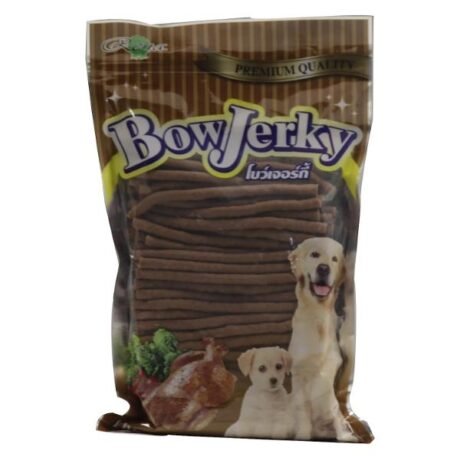 BOW JERKY LIVER JERKY STICKS DOG TREATS