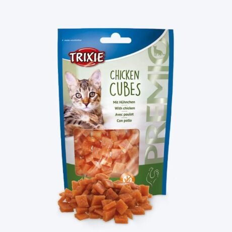 TRIXIE PREMIO CHICKEN CUBES CAT TREATS