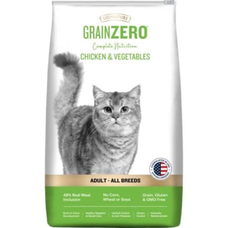 SIGNATURE GRAIN ZERO CHICKEN & VEGEABLES CAT ADULT ALL BREEDS