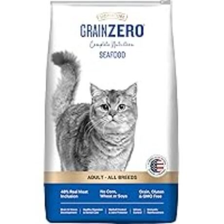 SIGNATURE GRAIN ZERO SEAFOOD ALL BREED CAT ADULT DRY FOOD