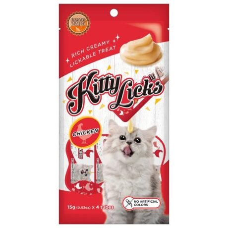 KITTY LICKS CHICKEN CAT CREAMY TREATS