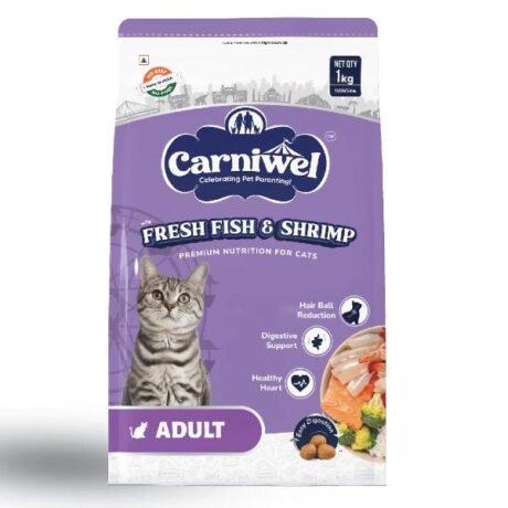 CARNIWEL FRESH FISH SHRIMP ADULT CAT DRY FOOD