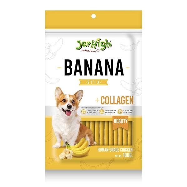JER HIGH BANANA DOG TREATS878787