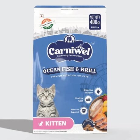 CARNIWEL OCEAN FISH & KRILL KITTEN CAT DRY FOOD