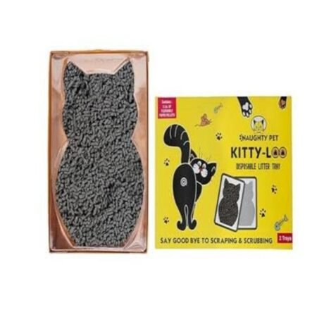 NAUGHTY PET KITTY - LOO DISPOSABLE LITTER TRAY