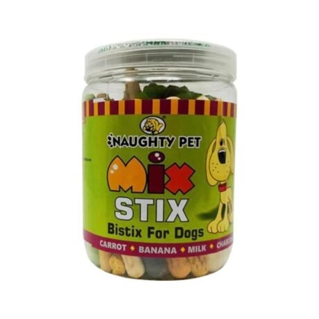 NAUGHTY PET MIX STIX ( PURE VEG ) DOG BISCUITS