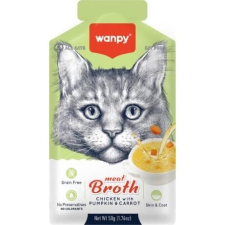WANPY CHICKEN WITH PUMPKIN & CARROT CAT WET FOOD