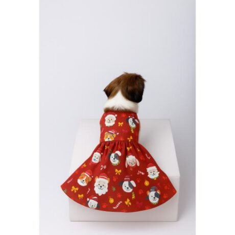 SANTA PAWS DOGS DRESS