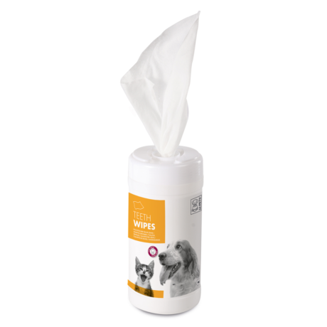 M-PETS TEETH WIPES FOR DOGS
