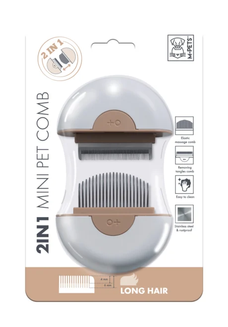 M-PETS 2 IN 1 MINI PETS COMB