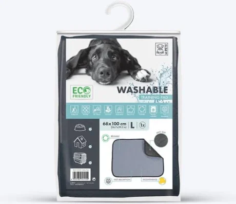 M-PETS ECO FRIENDLY WASHABLE TRAINING PADS FOR DOGS (GREY)