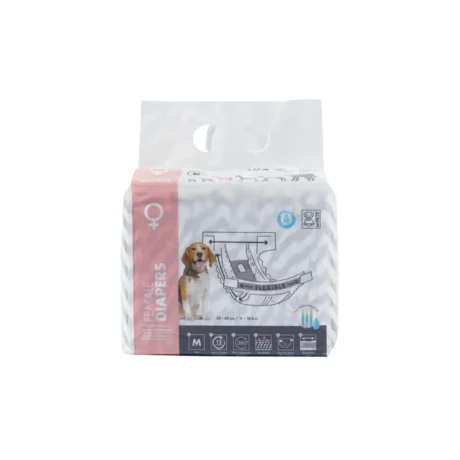 M-PETS FEMALE DOG DIAPERS (MEDIUM)