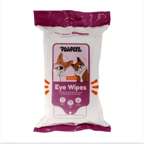 PAWPAYA EYE WIPES FOR DOGS AND CATS