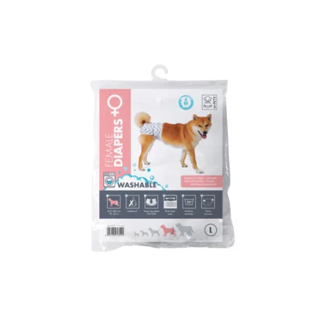 M-PETS WASHABLE FEMALE DIAPER (LARGE)