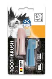 M-PETS TOOTHBRUSH SET FOR PETS