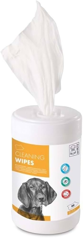 M-PETS SENSITIVE CLEANING WIPES FOR PETS