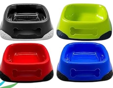 CANINE PLASTIC SQUARE BOWL