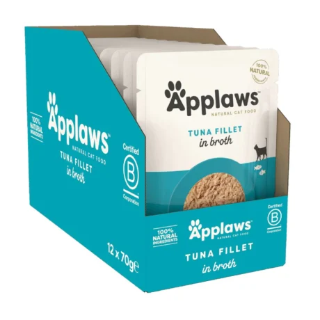 APPLAWS TUNA FILLET IN BROTH FOR CATS