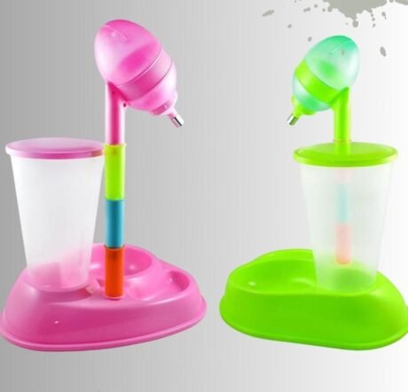 CANINE ADJ WATER N FOOD FEEDER