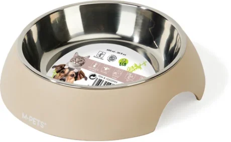 M-PETS Eco Bamboo Bowl Sand