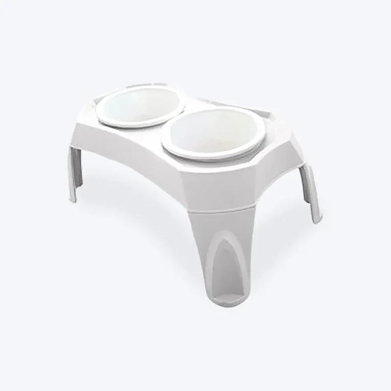 M-PETSCombiDoubleBowlForPets-OffWhite