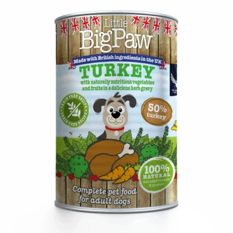 LITTLE BIG PAWS TURKEY DOG WET FOOD CAN