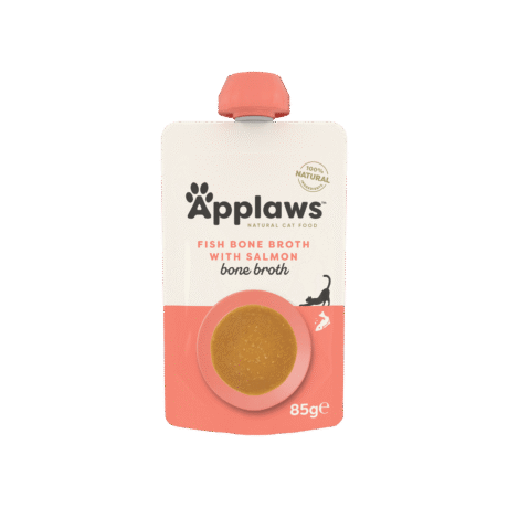 APPLAWS FISH BONE BROTH WITH SALMON  FOR CATS