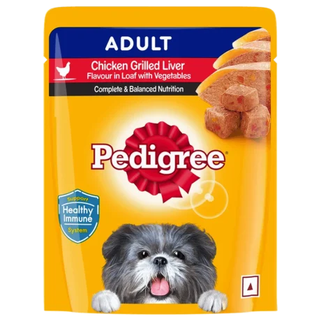 PEDIGREE ADULT CHICKEN GRILLED LIVER IN LOAF WITH VEGETABLES