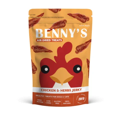 BENNY'S  CHICKEN &HERBS JERKEY