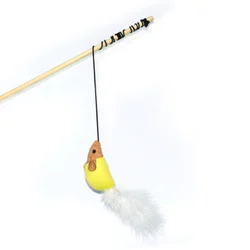BASIL CAT STICK WITH  MOUSE TEASER TOY