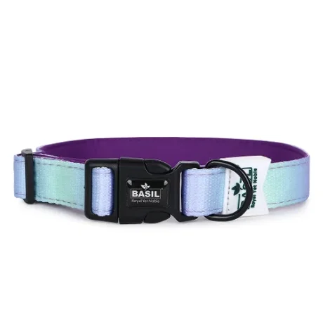 BASIL PRINTED PADDED ADJUSTABLE COLLAR