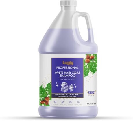 LOZALO PROFESSIONAL WHITE HAIR COAT SHAMPOO